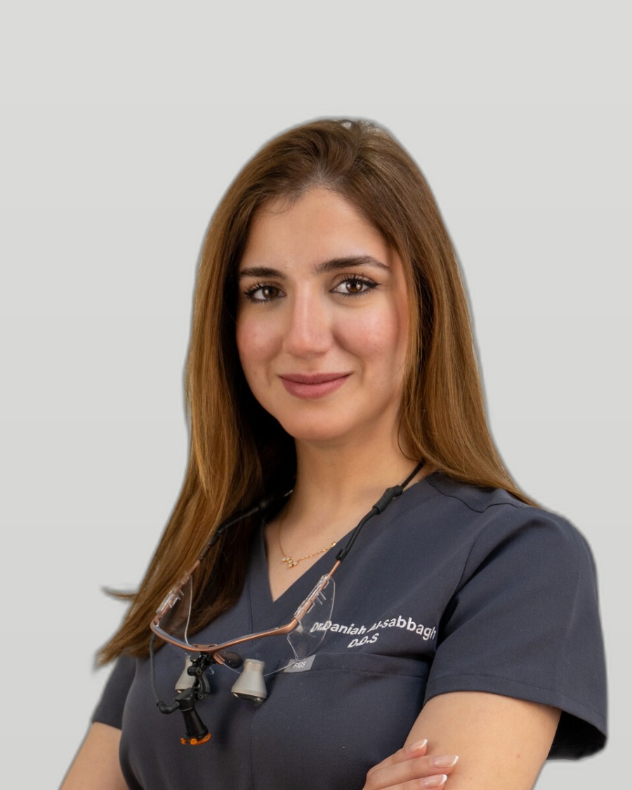 Dr. Dania, dentist at Limegreen Dental in Hamilton