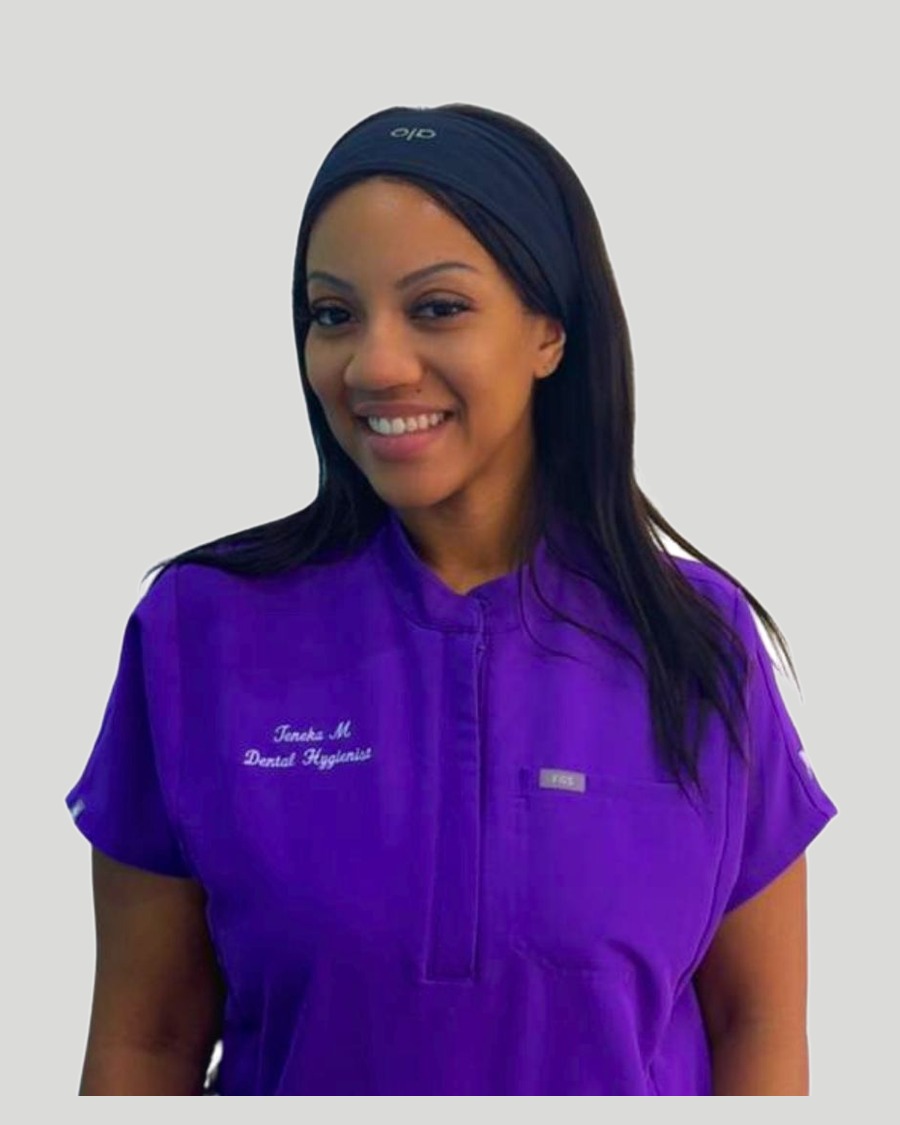 Teneeka, dental hygienist at Limegreen Dental in Hamilton